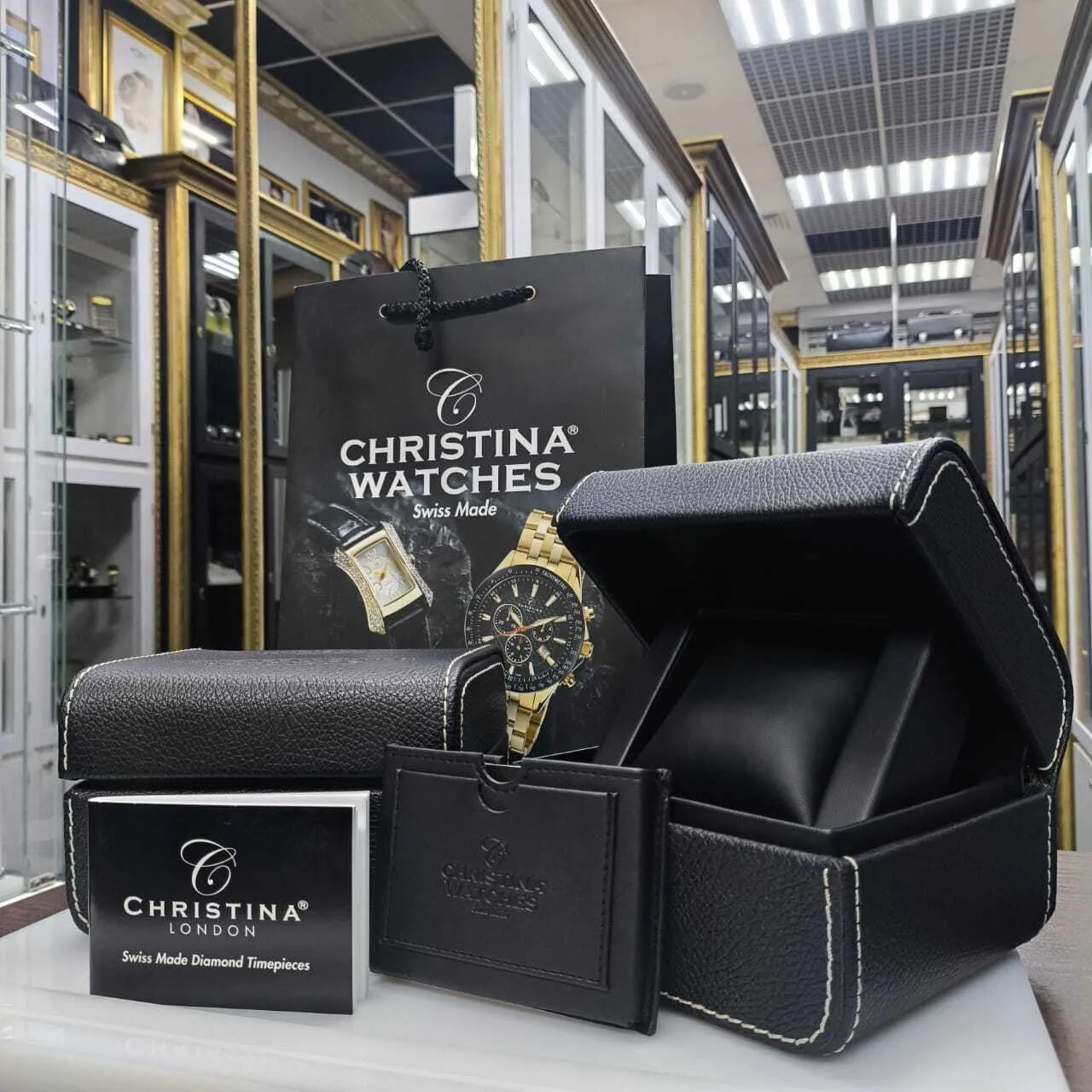 CHRISTINA WATCHES 510SS-BR